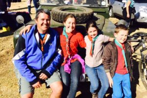 Fernihough family scout scarf day
