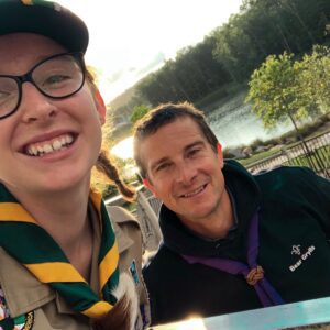 Selfie with Bear Grylls