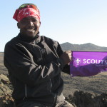 chief Scout Sibu Vilane conquers kili july 2014