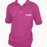 iSCOUT pink polo