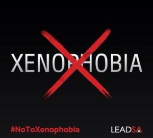 no to xenophobia