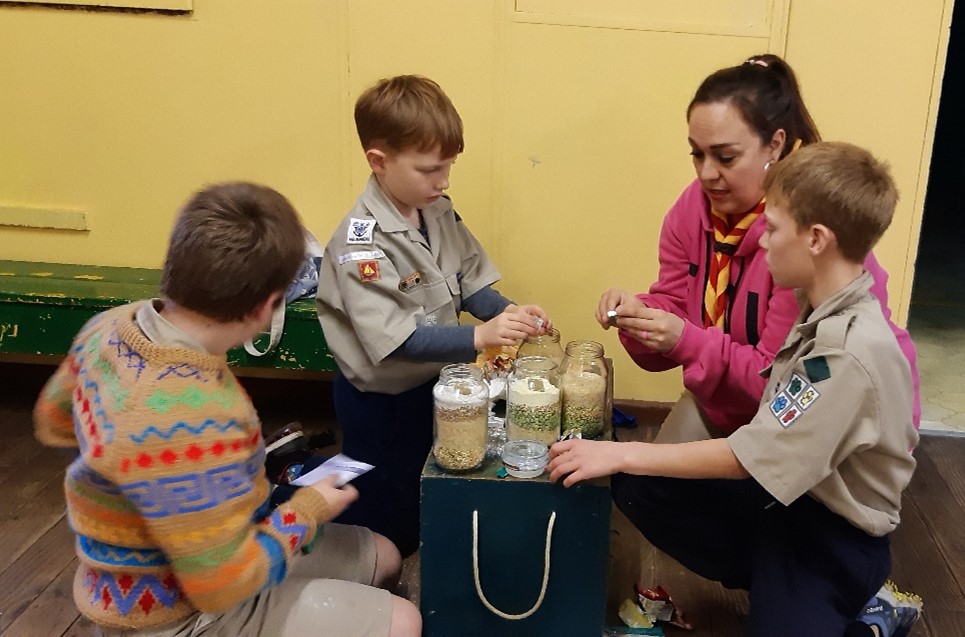 SCOUTS SA Youth Putting Compassion Into Jars Of Hope