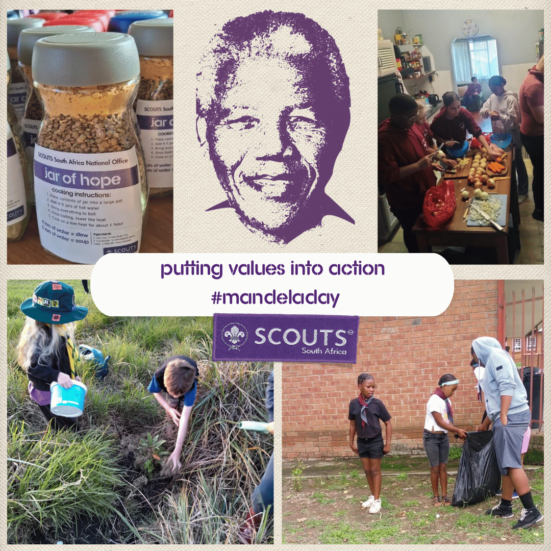 SCOUTS SA Youth Putting Compassion Into Jars Of Hope