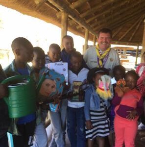 Graham Hamilton at the ECD center