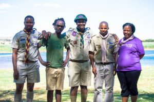 from left to right its Gabonewe, Pablo, Thabiso, Itumeleng and Queen