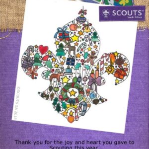 SCOUTS SA Festive season card 2018