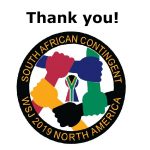 WSJ SA contingent badge - thank you